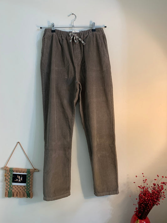 Pantalone in velluto grey