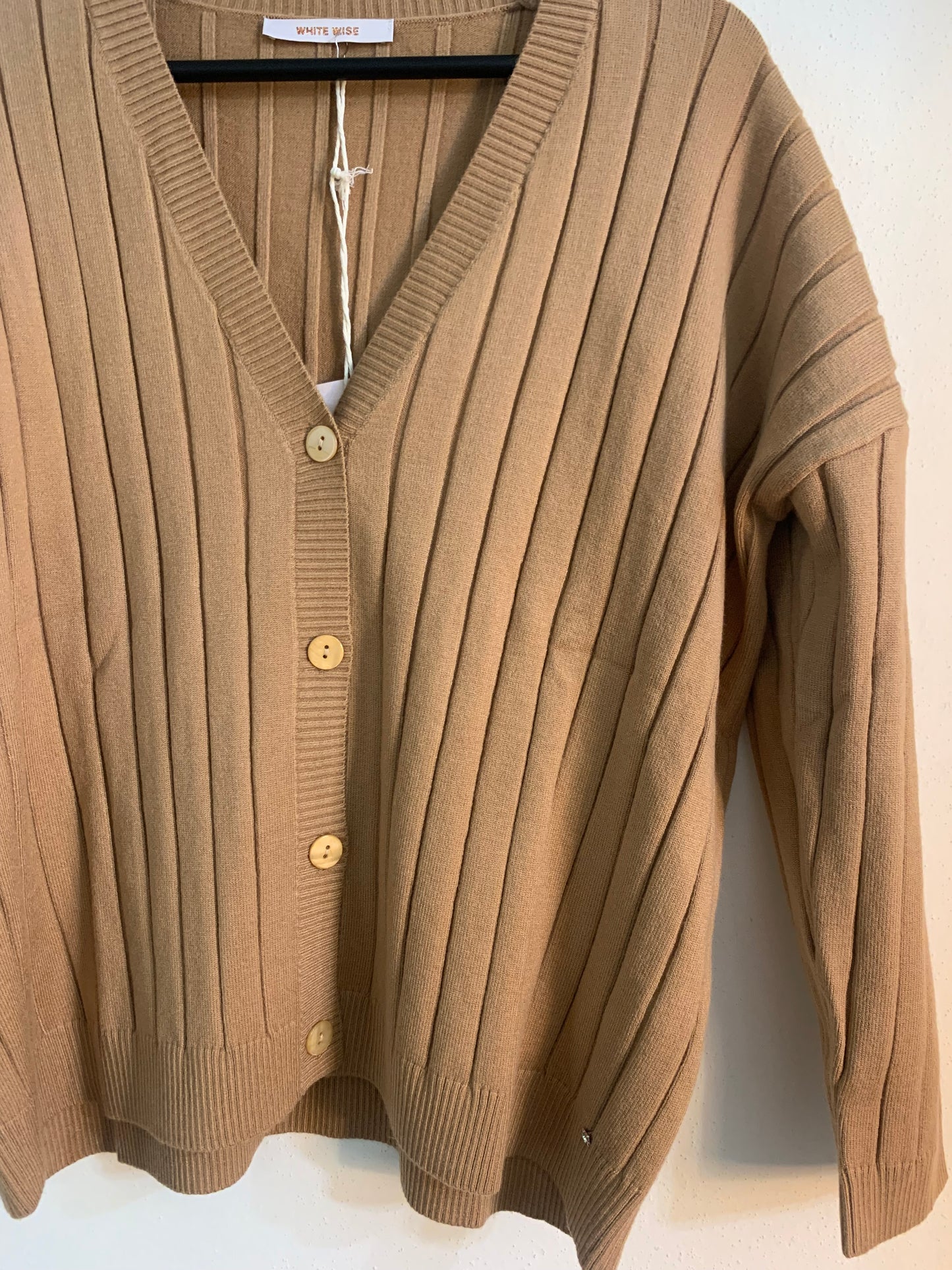 Cardigan cammello