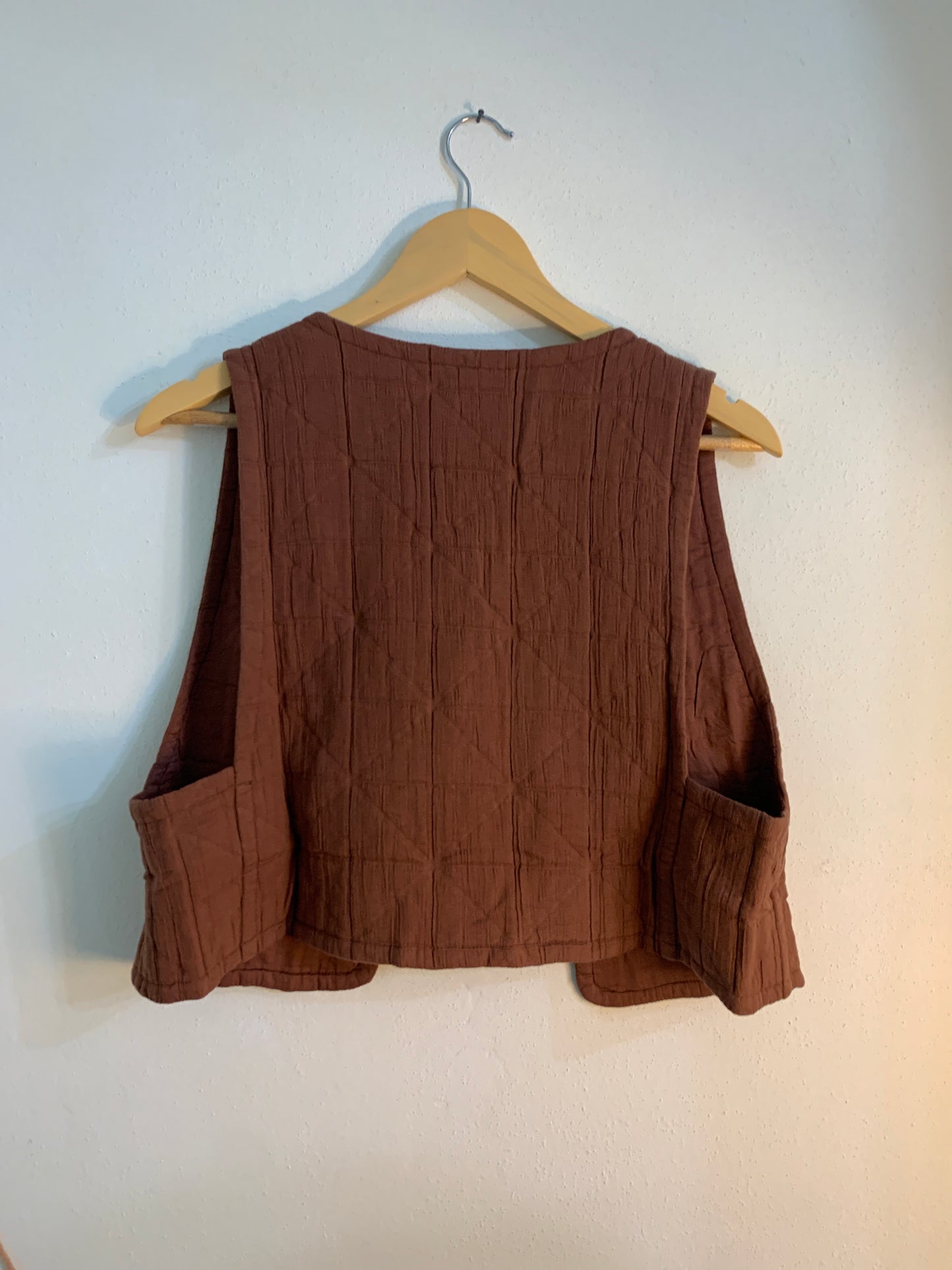 Gilet terracotta