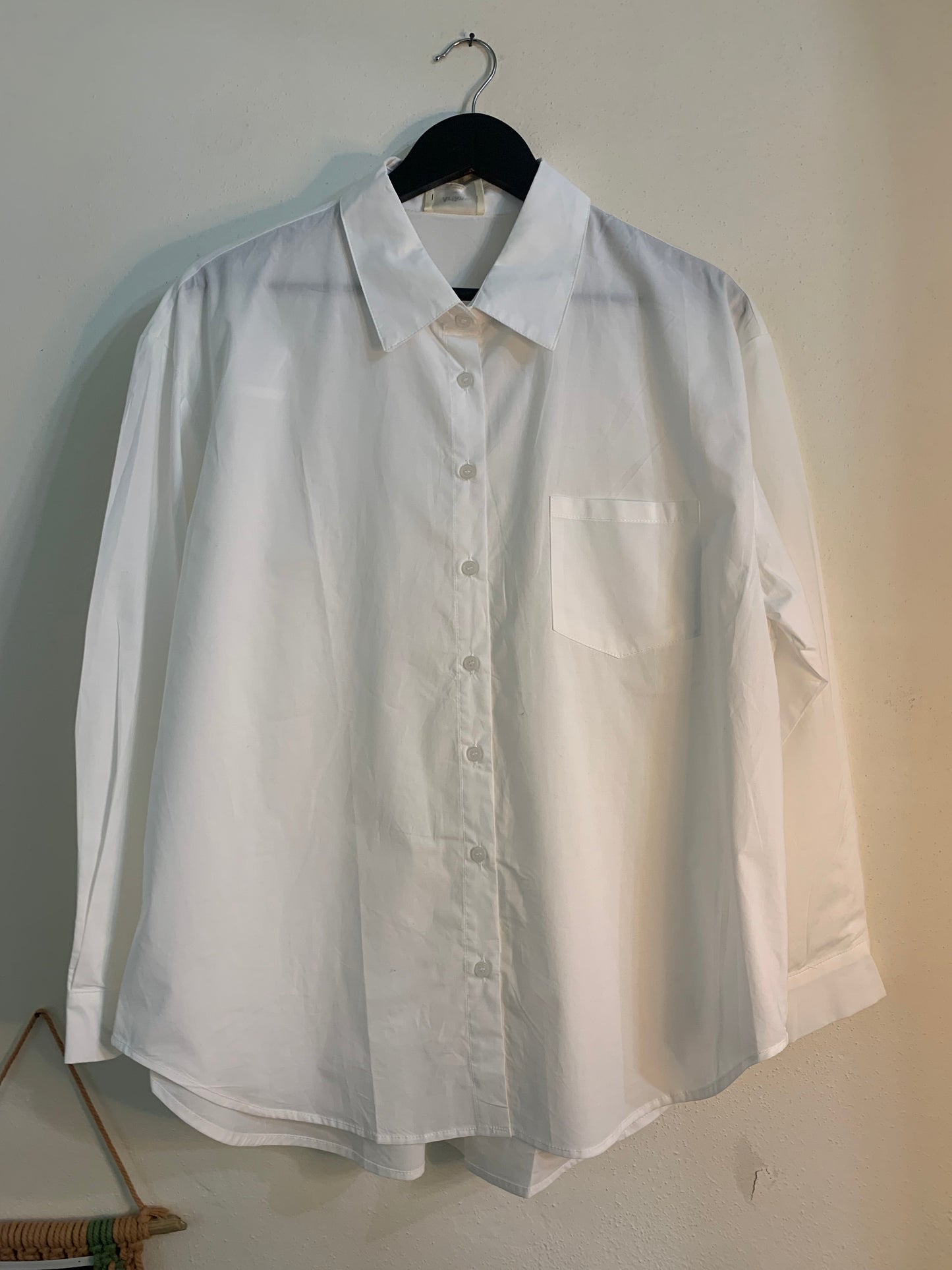 Camicia popeline bianco