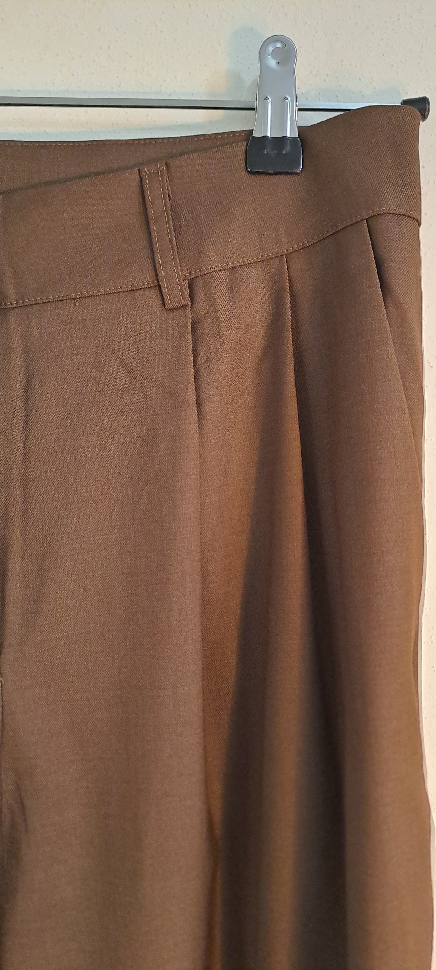 Pantaloni peaky cioccolato fondente