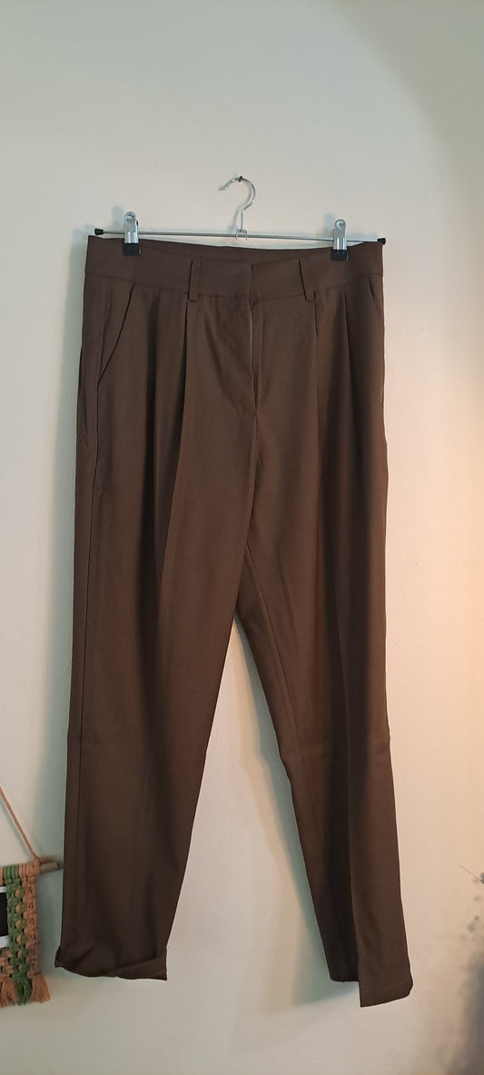 Pantaloni peaky cioccolato fondente